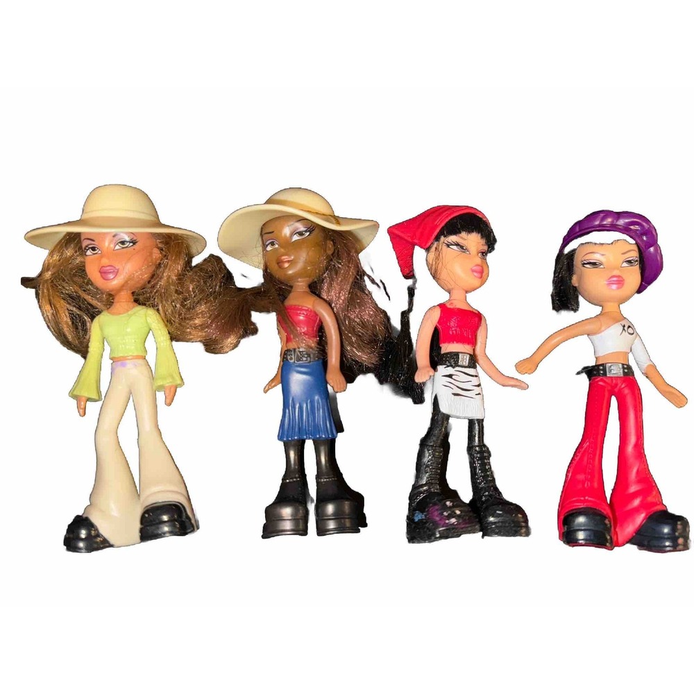 2003 BRATZ McDonald's‎ Happy Meal Dolls Set Of 4 Different Dolls!